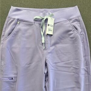 Figs Lavender Dew High Waisted Zamora Joggers